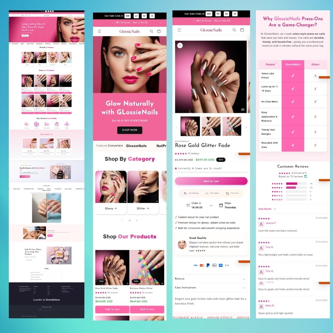 Ecomfiy – Beauty & Skincare Shopify Website Template - Image 4