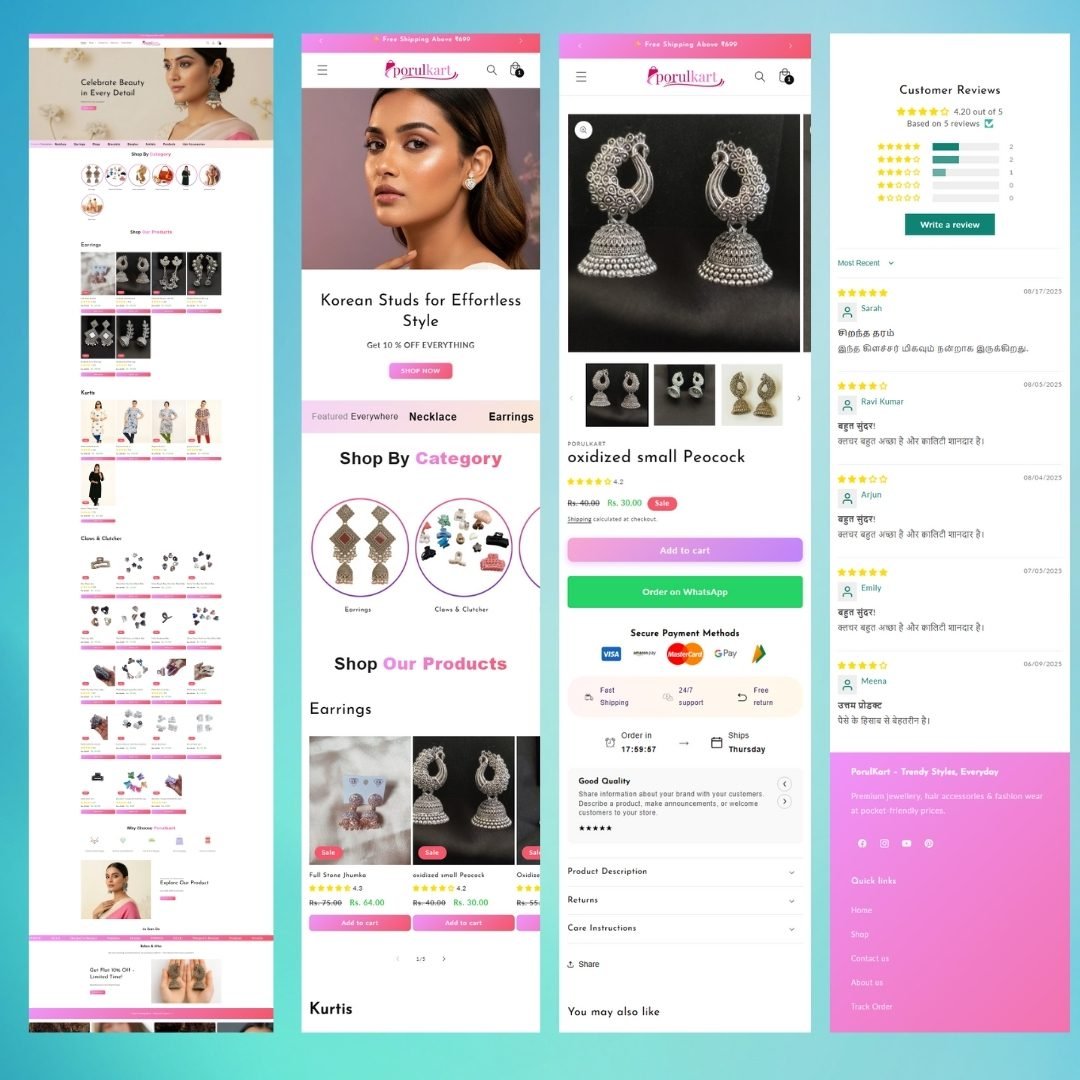 layoutkart – Jewelry Apparel Store Shopify Website Template - Image 3