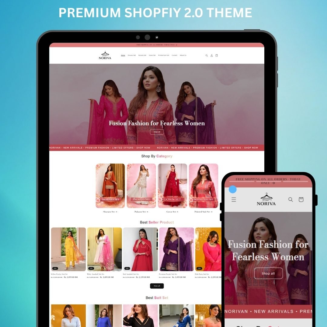LayoutKart – Girls Ethnic Clothing Shopify Website Template (Premium OS 2.0 Theme)