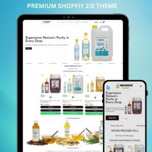 Ready-Made Natural Oil Products Website for Sale – Shopify Store