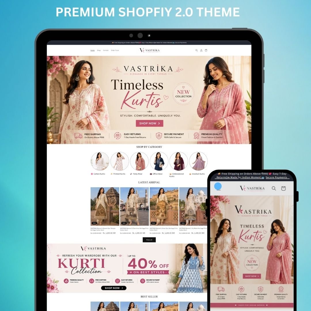 Kurti Shopify Theme