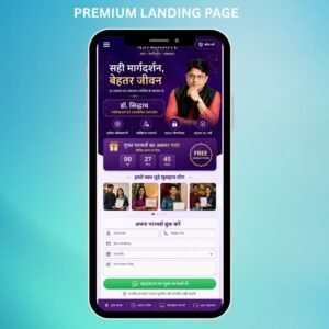 Premium Astrology WordPress Landing Page
