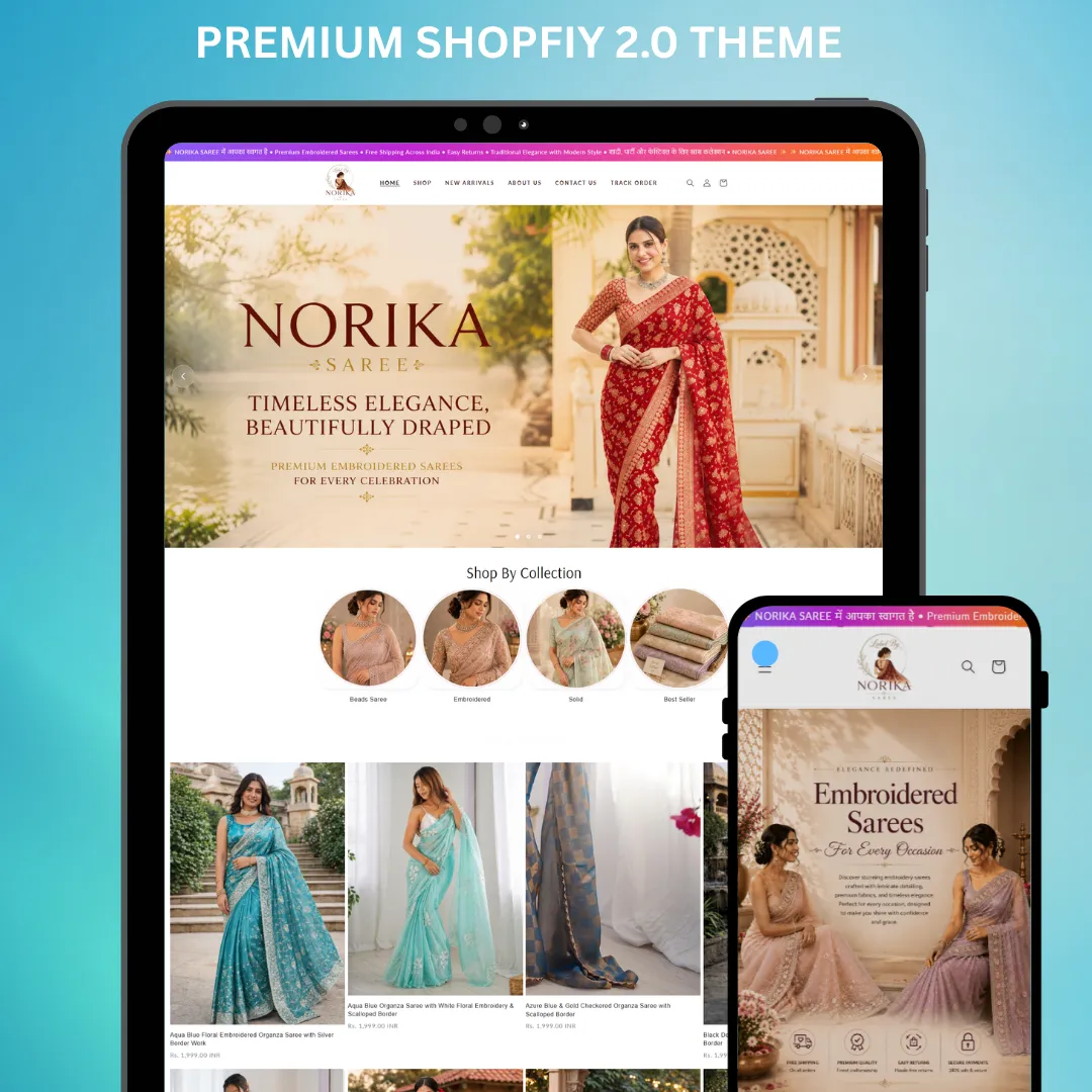 Shopify Saree Theme