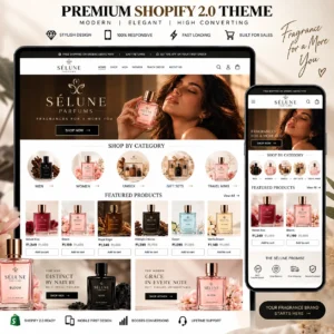 Perfume Shopify theme 2026