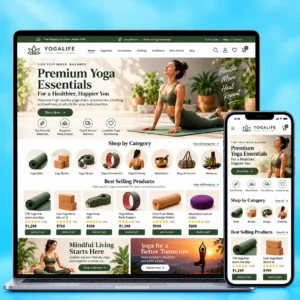 Yoga Shopify Theme - Premium design by LayoutKart