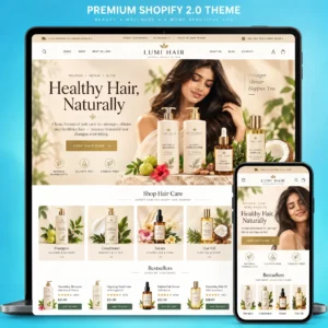 Hair Care Shopify Theme | Premium Beauty Store Template