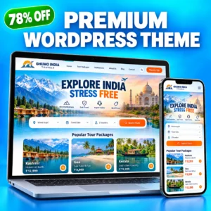 Travel Agency Website Template for Tour & Travel Businesses | LayoutKart