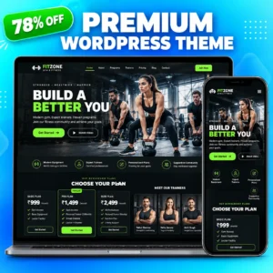 Gym Website Template for Gyms & Fitness Studios | LayoutKart
