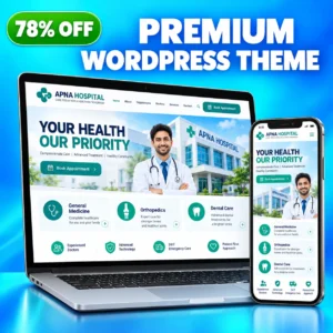 Hospital Website Template for Hospitals & Clinics | LayoutKart