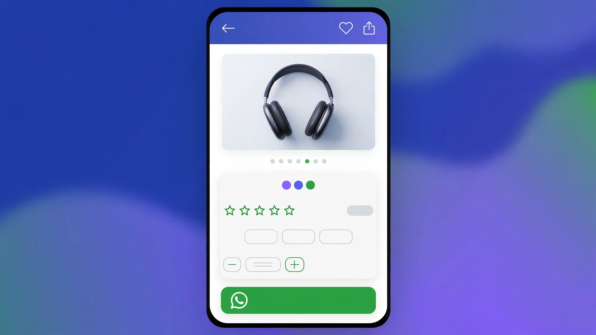 Shopify Product Page WhatsApp Order Button