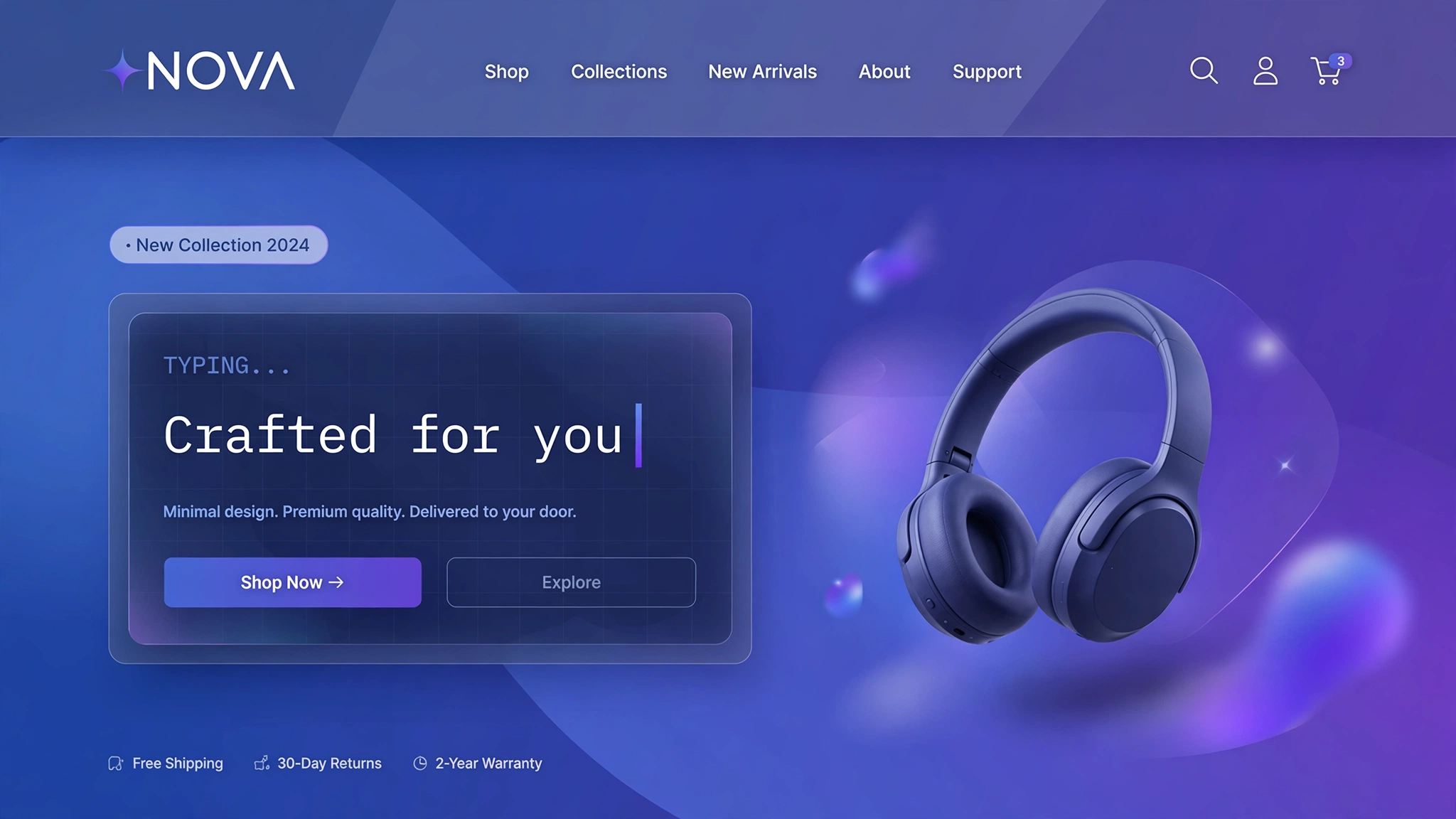 Shopify Liquid Typing Text Effect